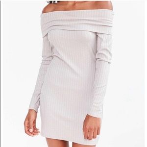 NEW Urban Outfitters Lauralie Off Shoulder Dress